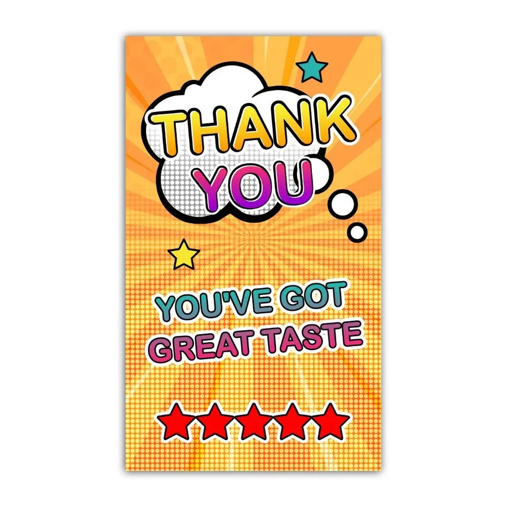 100 Thank You Cards